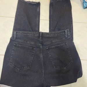 Abercrombie and Fitch Ultra high rise ankle straight 32L